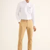 Chino En Serge De Coton
