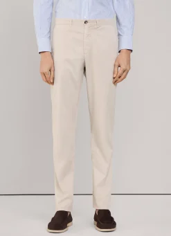 Chino En Serge De Coton