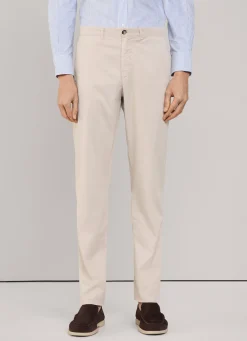 Chino En Serge De Coton