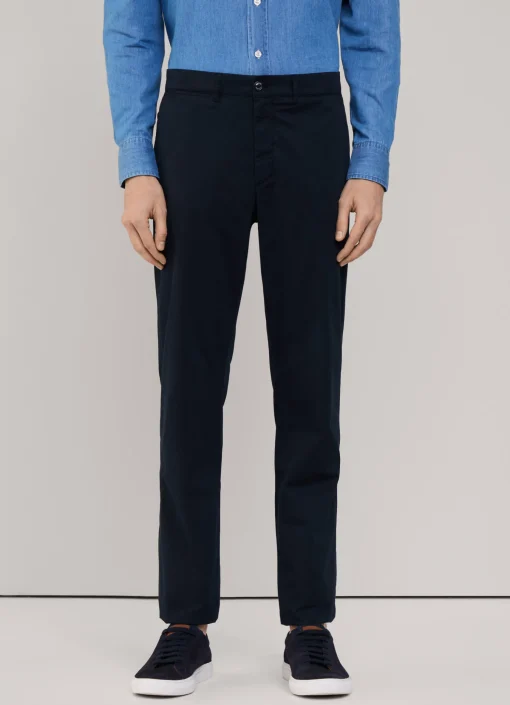 Chino En Serge De Coton