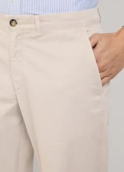 Chino En Serge De Coton