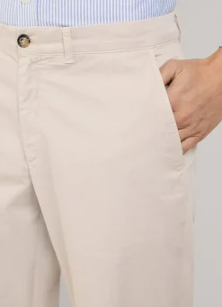 Chino En Serge De Coton