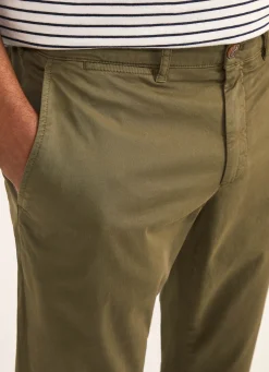 Chino En Serge De Coton