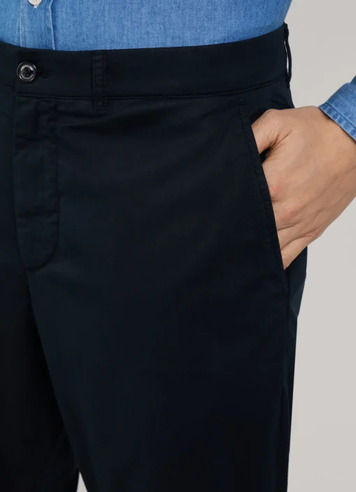 Chino En Serge De Coton