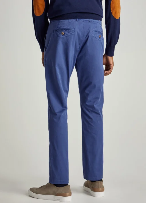 Chino En Serge De Coton