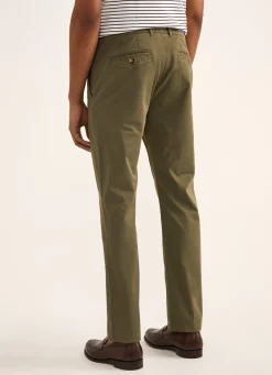 Chino En Serge De Coton