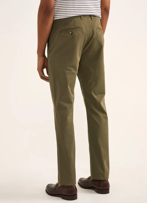 Chino En Serge De Coton
