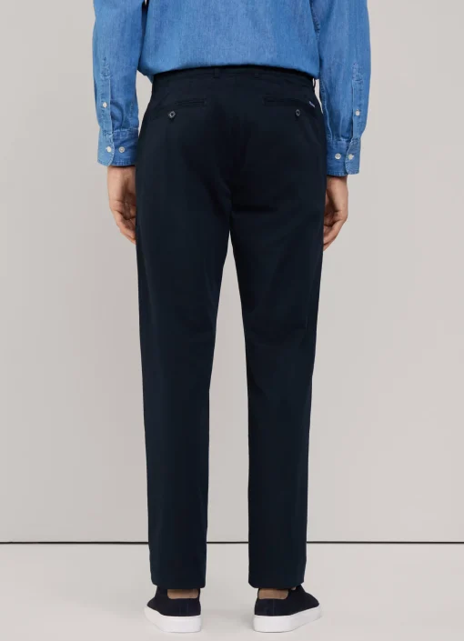 Chino En Serge De Coton