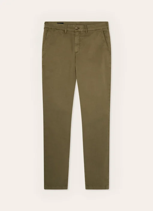 Chino En Serge De Coton