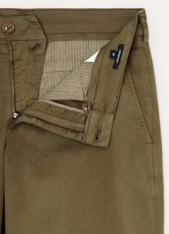 Chino En Serge De Coton