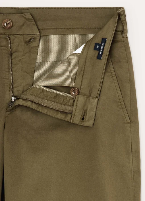 Chino En Serge De Coton
