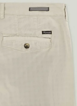 Chino En Serge De Coton