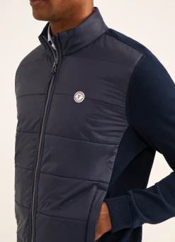 Gilet Rembourre Bi-Matiere