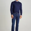 Pantalon A 5 Poches En Gabardine