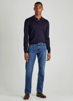 Pantalon A 5 Poches En Gabardine