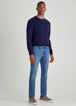 Pantalon A 5 Poches En Gabardine