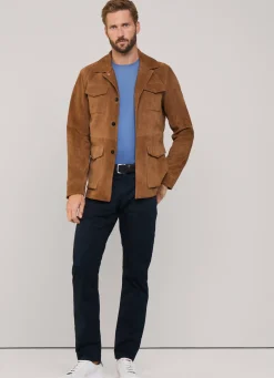 Pantalon A 5 Poches En Gabardine