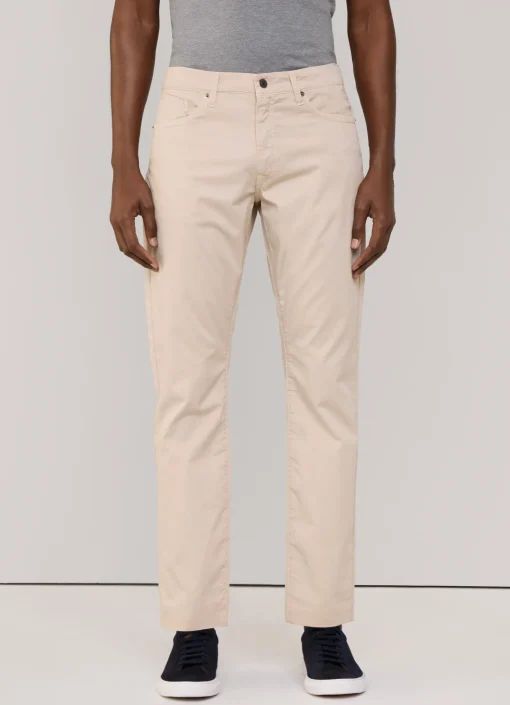 Pantalon A 5 Poches En Gabardine