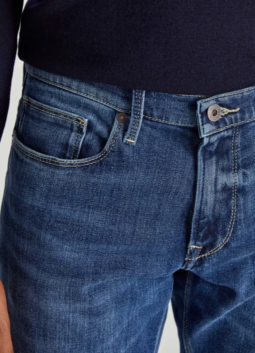 Pantalon A 5 Poches En Gabardine