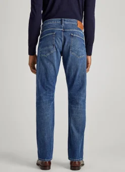Pantalon A 5 Poches En Gabardine