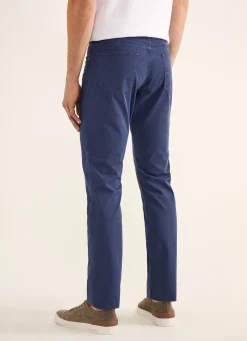 Pantalon A 5 Poches En Gabardine