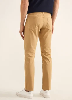 Pantalon A 5 Poches En Gabardine