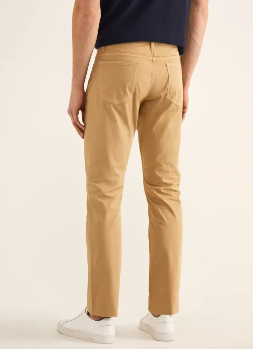 Pantalon A 5 Poches En Gabardine