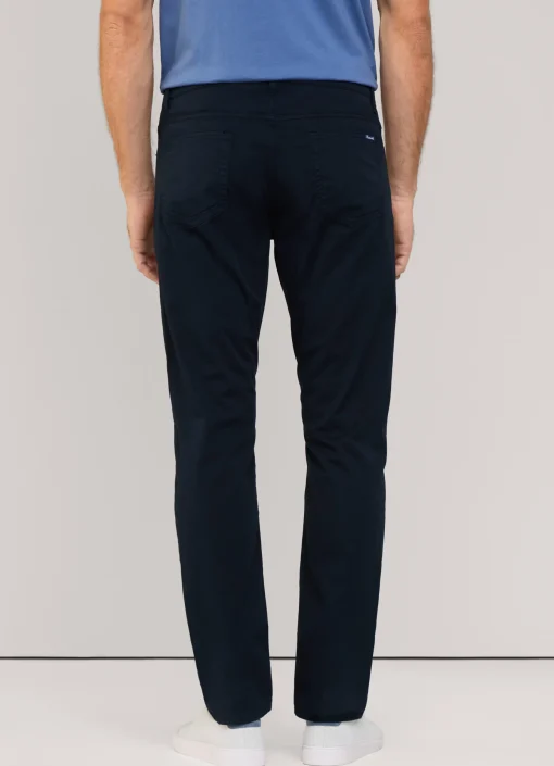 Pantalon A 5 Poches En Gabardine