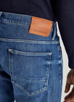 Pantalon A 5 Poches En Gabardine