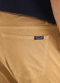 Pantalon A 5 Poches En Gabardine
