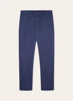 Pantalon A 5 Poches En Gabardine