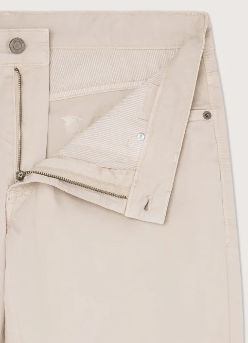 Pantalon A 5 Poches En Gabardine