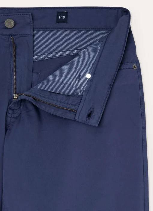 Pantalon A 5 Poches En Gabardine