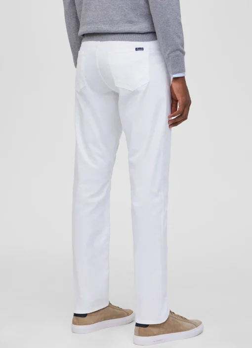 Pantalon A 5 Poches En Popeline