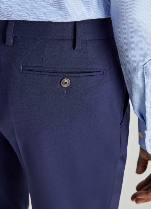 Pantalon De Voyage En Laine Vierge