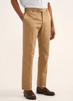 Pantalon En Lin Et En Coton