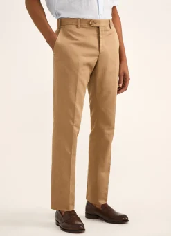 Pantalon En Lin Et En Coton