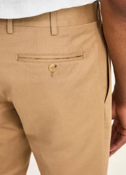 Pantalon En Lin Et En Coton