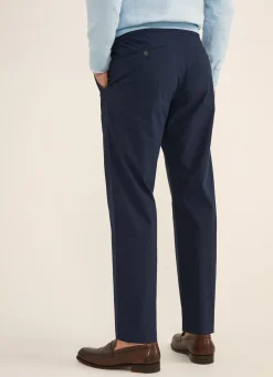 Pantalon En Popeline Elastique