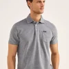 Polo En Coton Melange