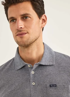 Polo En Coton Melange