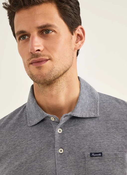 Polo En Coton Melange
