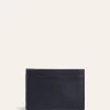 Porte-Cartes En Cuir Bicolore