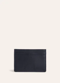 Porte-Cartes En Cuir Bicolore
