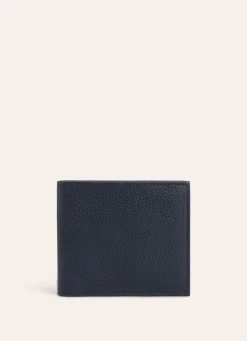 Portefeuille En Cuir Contraste