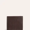 Portefeuille En Cuir Contraste