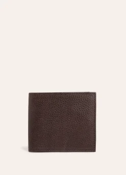 Portefeuille En Cuir Contraste