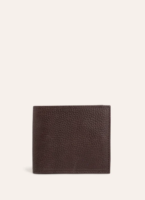 Portefeuille En Cuir Contraste