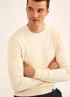 Pull Col Rond En Coton