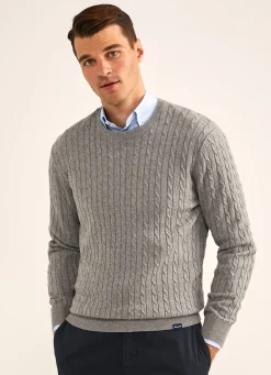 Pull Col Rond En Coton